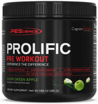 PEScience Prolific Pre Workout Sour Green Apple