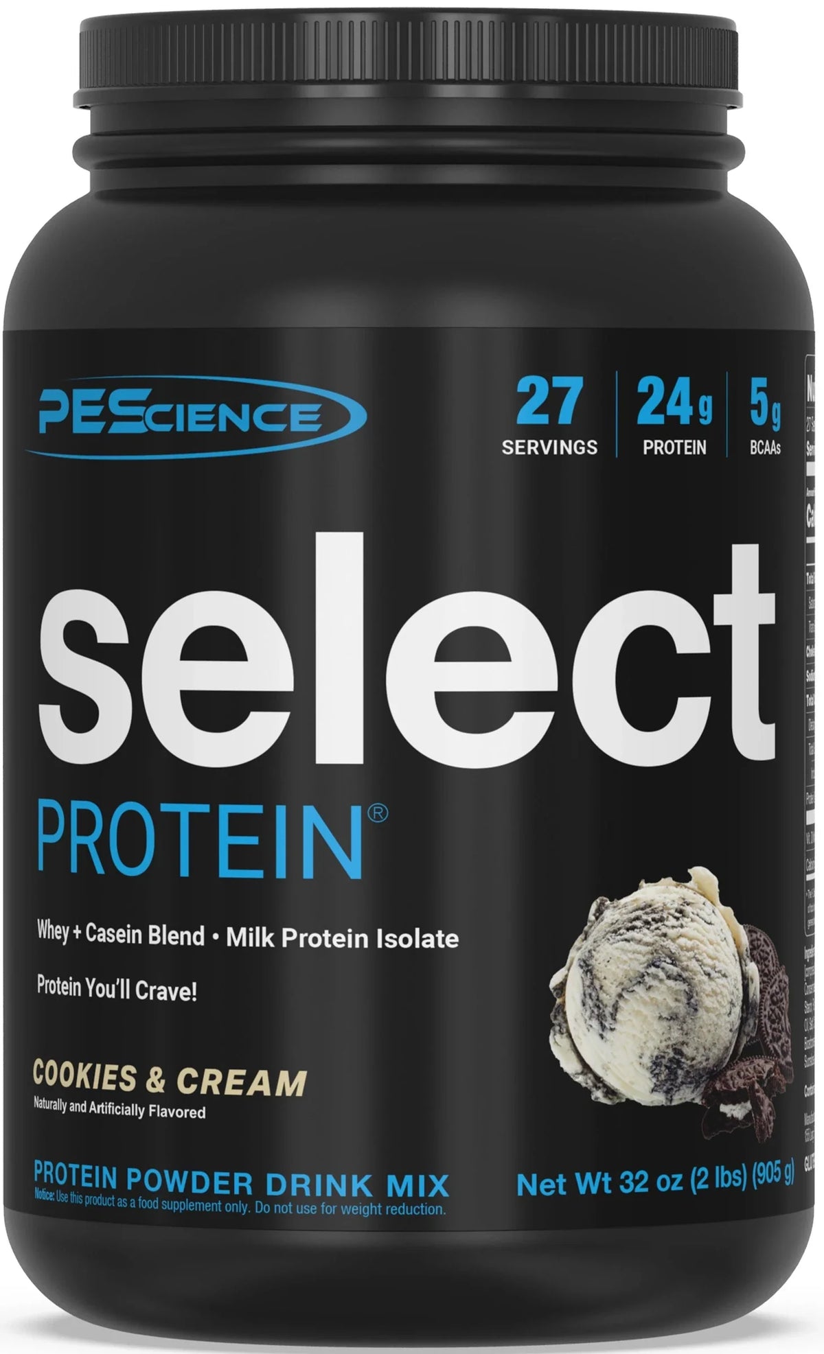 PEScience Select Protein 27 servicios Cookies & Cream