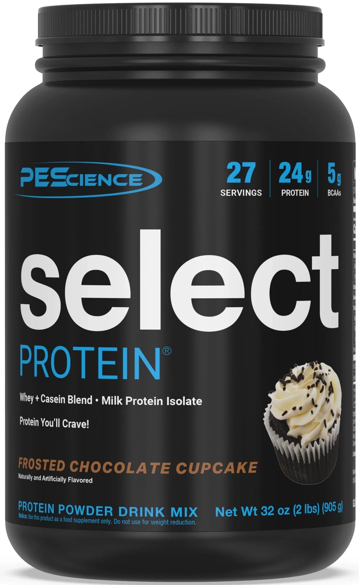 PEScience Select Protein 27 servicios Frosted Chocolate Cupcake