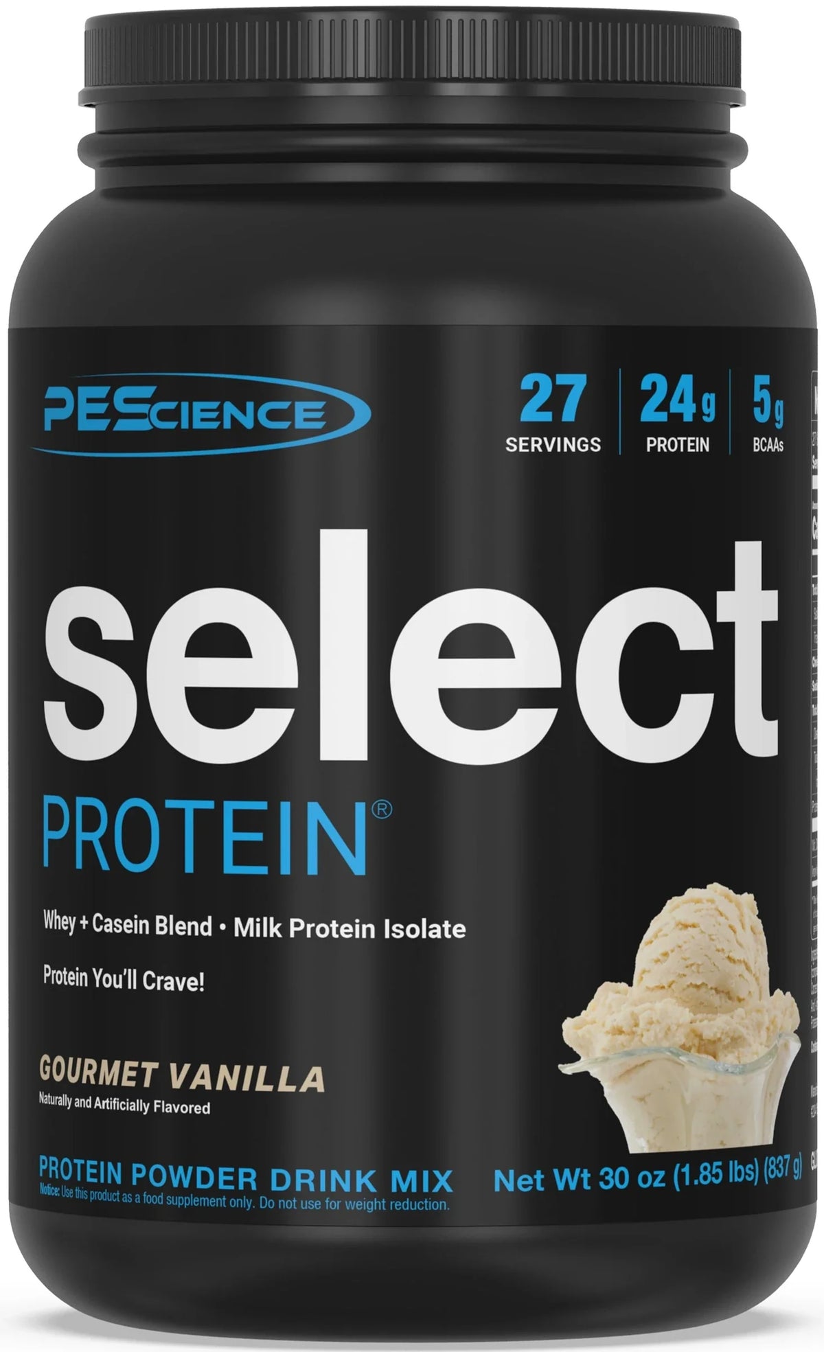 PEScience Select Protein 27 servicios Gourmet Vanilla