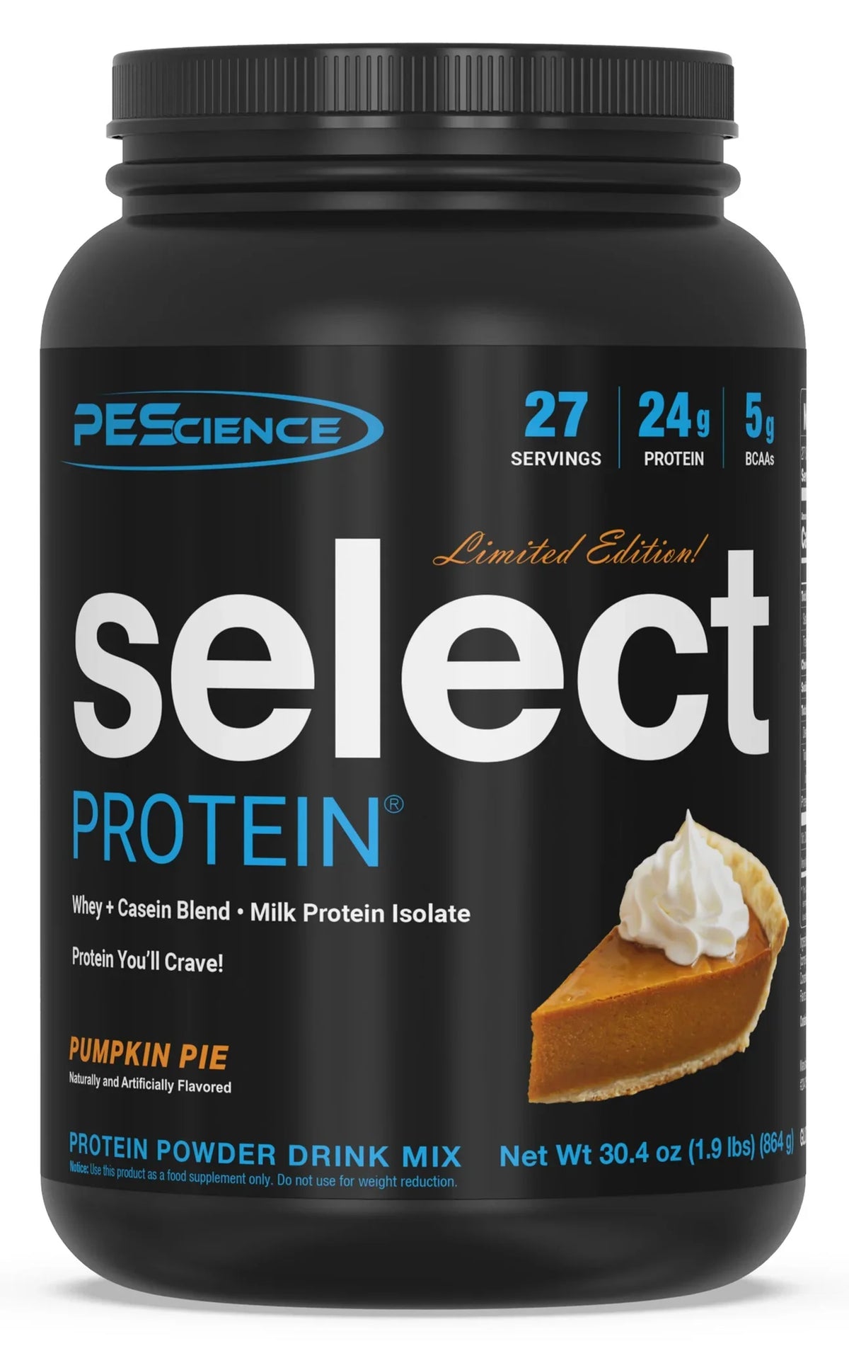 PEScience Select Protein 27 servicios Pumpkin Pie