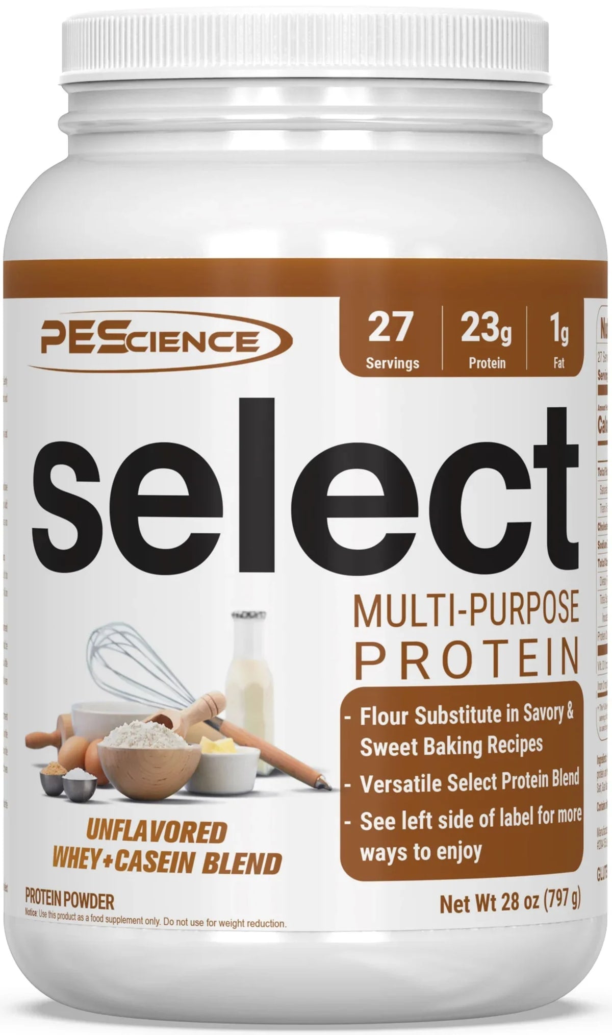PEScience Select Protein 27 servicios Unflavored