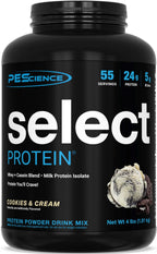 PEScience Select Protein 55 servicios Cookies & Cream