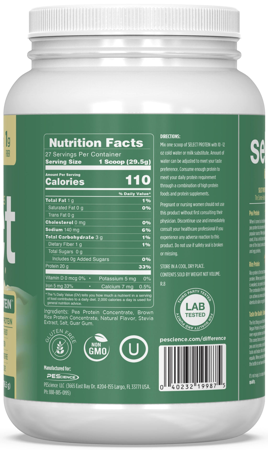 PEScience Select Plant Protein